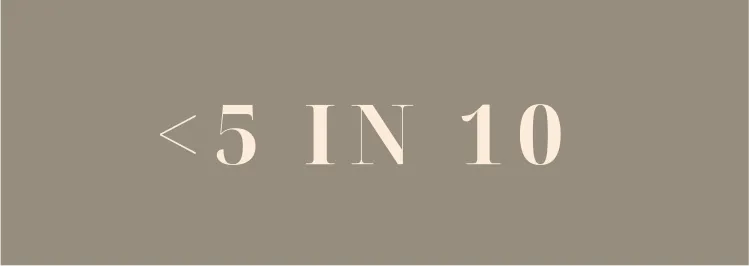 5 in 10 Flex Graphic