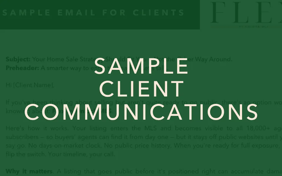 Flex Resource Client Comms