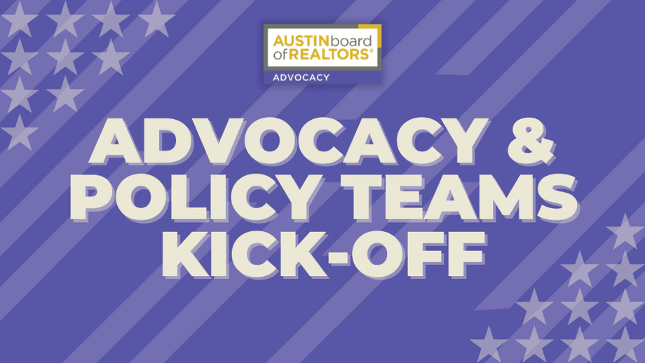 2026 Advocacy & Policy Teams Kick-Off
