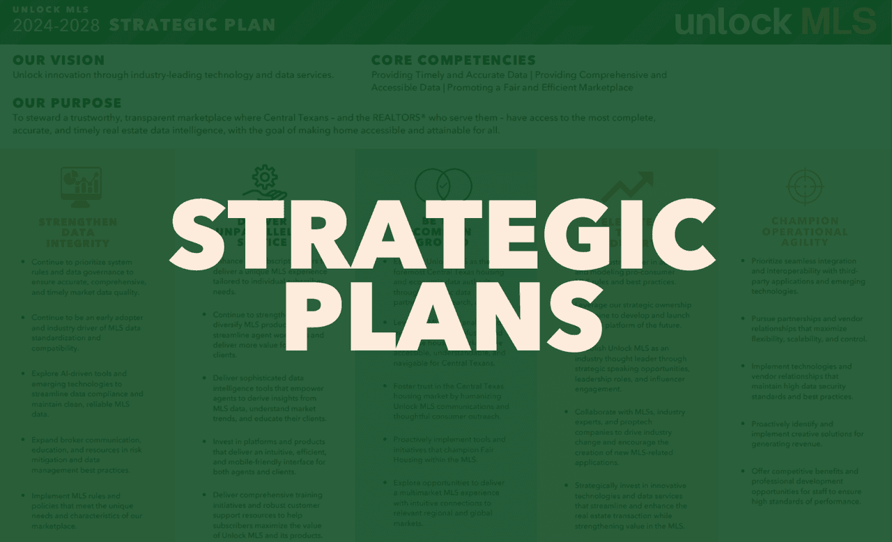 2024-2028 Unlock MLS & ABoR Strategic Plans
