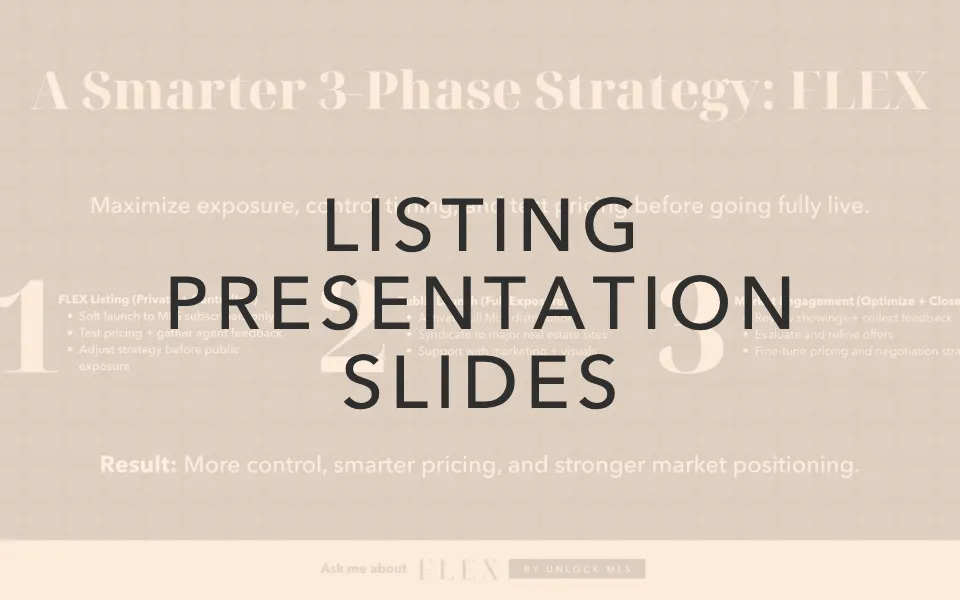 Flex Resource Listing Presentation