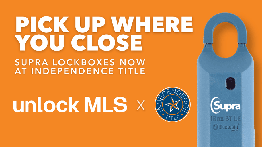 Supra Lockbox Pickup Now Available at Independence Title Locations in Cedar Park and Buda