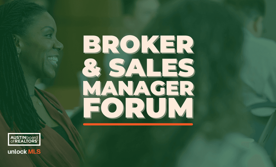 Broker + Sales Manager Forum